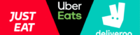 deliveroo, just-eat, uberEats